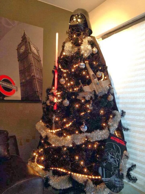 sapin de noël dark vador