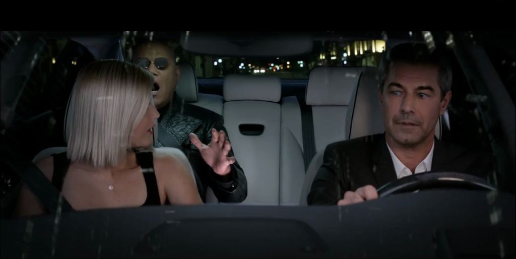 publicité de Kia au super bowl avec morpheus matrix